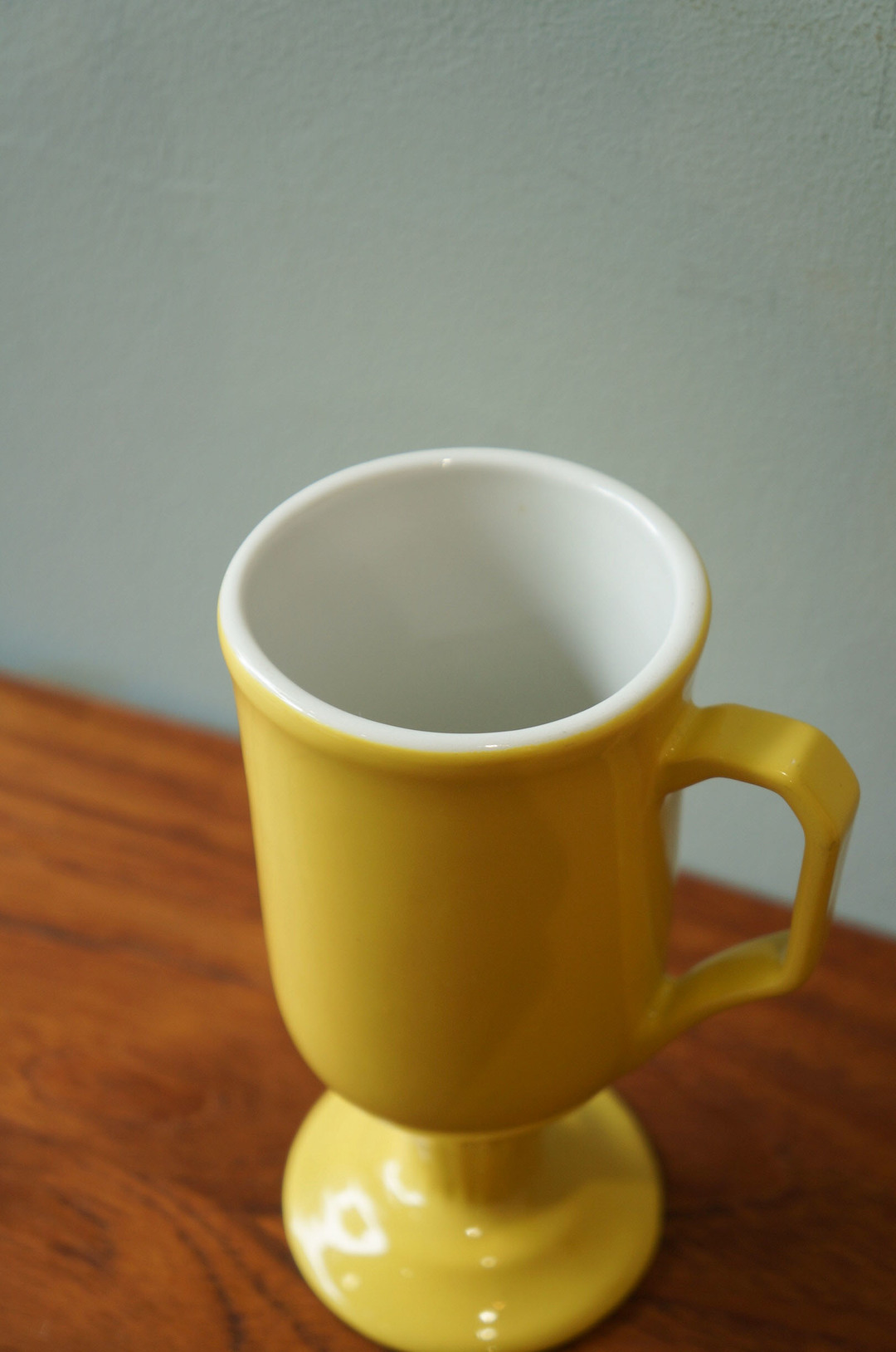 US Vintage Shenango Pedestal Mug Cup/アメリカヴィンテージ シェナンゴ マグカップ 陶器 食器 ミッドセンチュリー レトロ 1