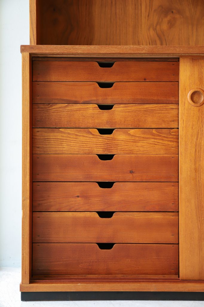 デンマーク ヴィンテージ ブックケース キャビネット シェルフ