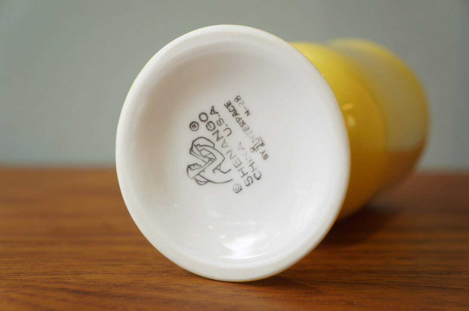 US Vintage Shenango Pedestal Mug Cup/アメリカヴィンテージ シェナンゴ マグカップ 陶器 食器 ミッドセンチュリー レトロ 5