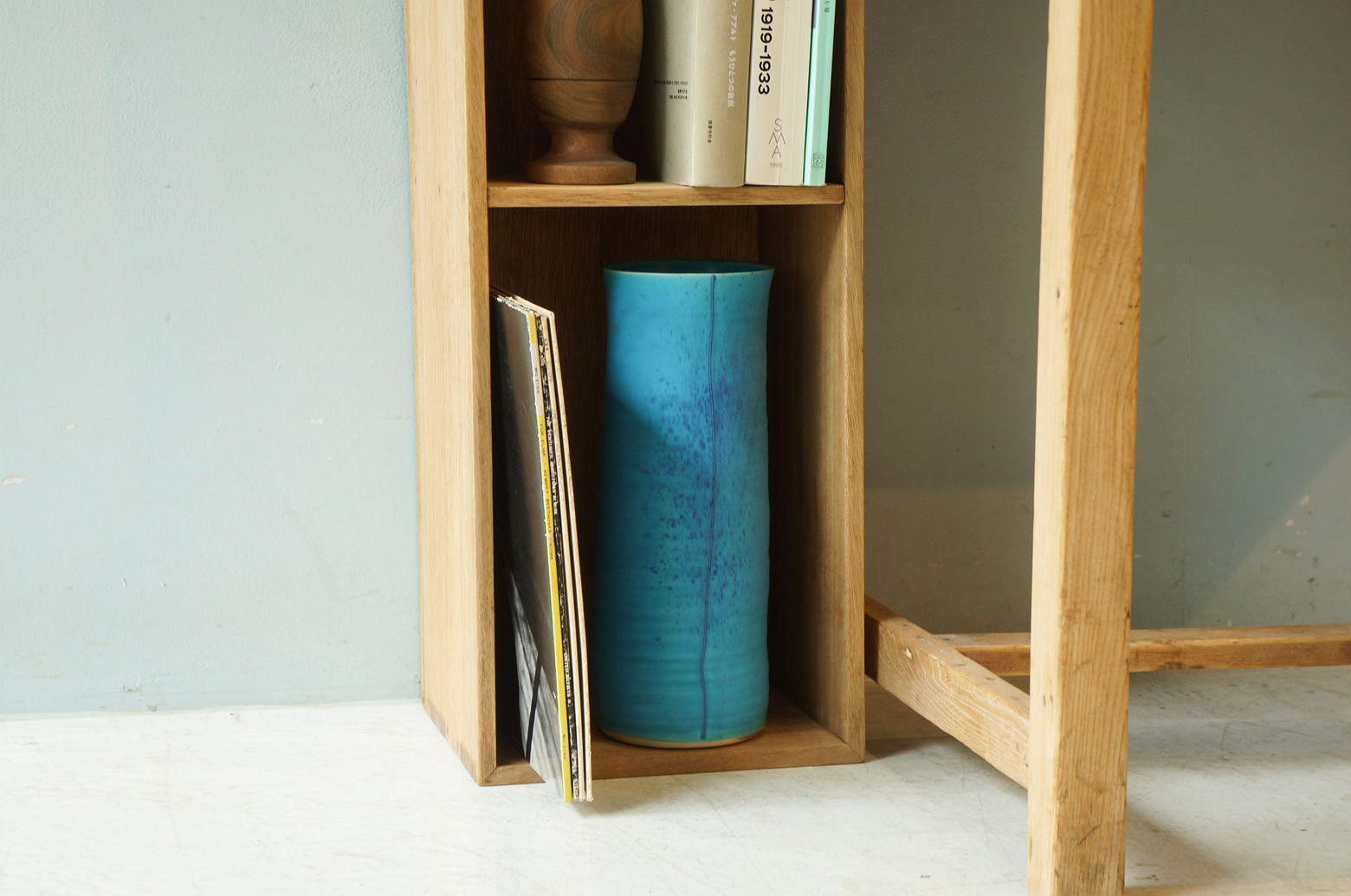Japanese Vintage Wooden Bookcase/ジャパンヴィンテージ ウッドボックス 木箱 本箱 収納ボックス レトロ シャビー