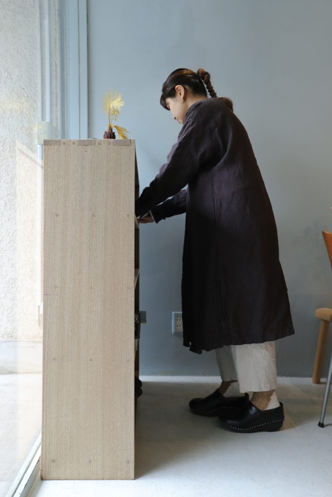 ジャパンヴィンテージ ブックシェルフ 本棚 靴箱 収納 シャビー